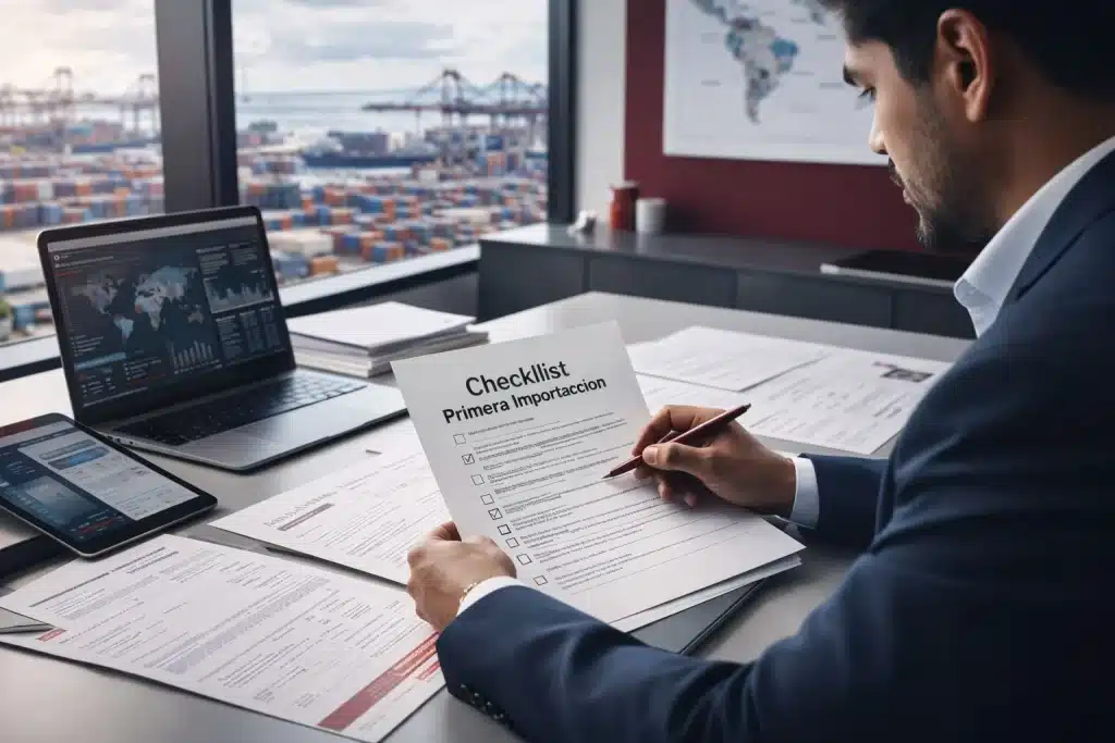 checklist primera importación. World Trade new vision